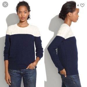 Madewell Colorblock Sweater